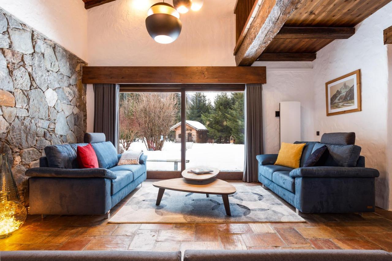 Chalet Les Praz - 280Sqm - Sauna Cinema Fitness - 5 Bedrooms In Heart Of Les Praz - By Cozee Rentals Chamonix Dış mekan fotoğraf
