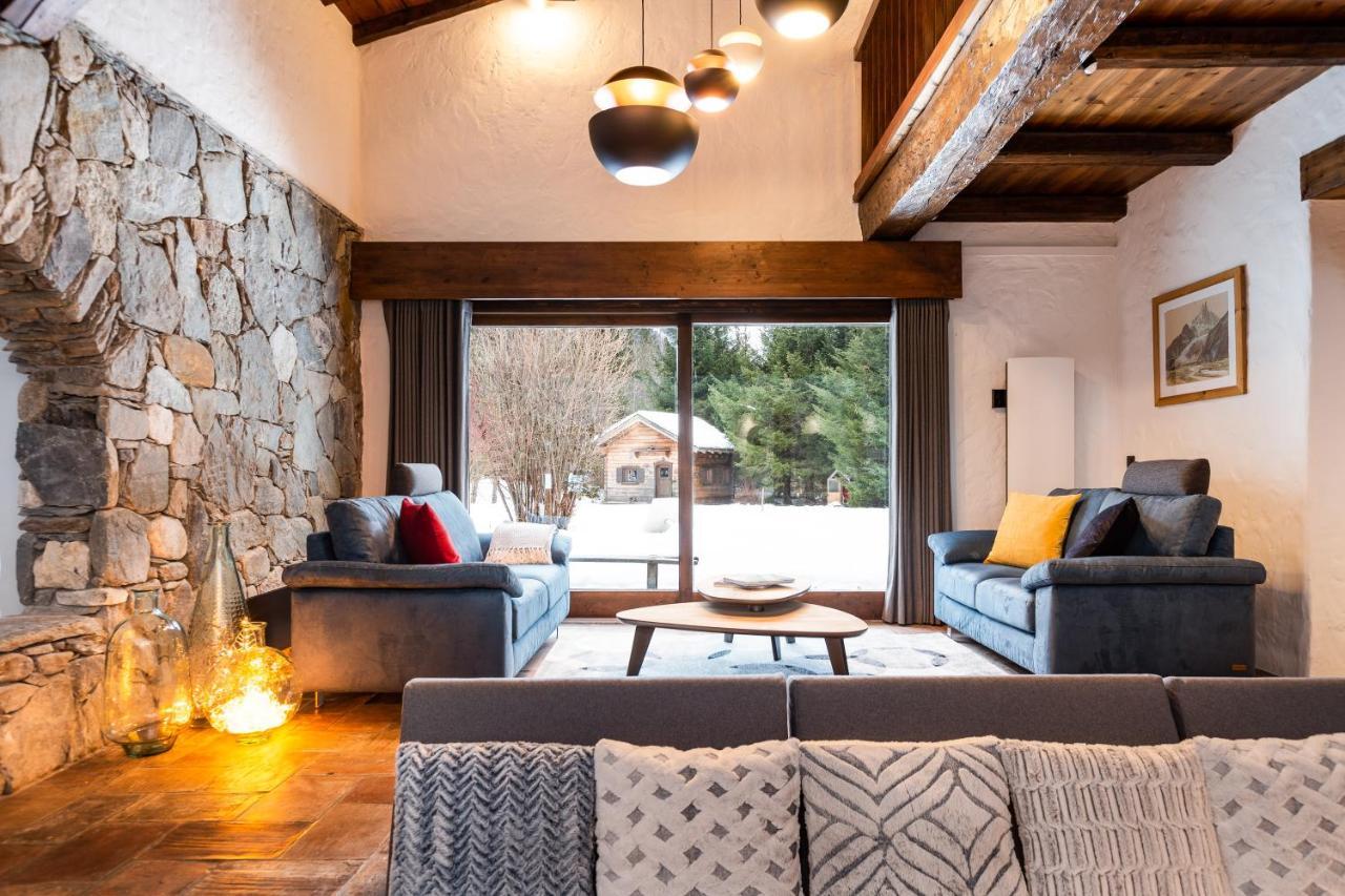 Chalet Les Praz - 280Sqm - Sauna Cinema Fitness - 5 Bedrooms In Heart Of Les Praz - By Cozee Rentals Chamonix Dış mekan fotoğraf
